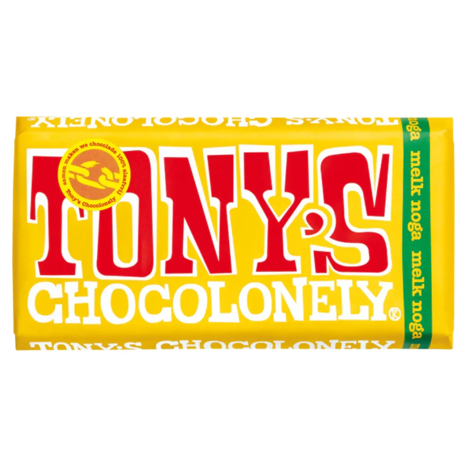 Tony’s Chocolonely Reep Melk Noga Liefde (15x 180gr)