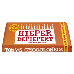 Tony’s Chocolonely Reep Melk Karamel Zeezout Gefeliciteerd (15x 180gr)