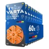 Varta Hoortoestel Batterijen Type 13 (10x 6 stuks)