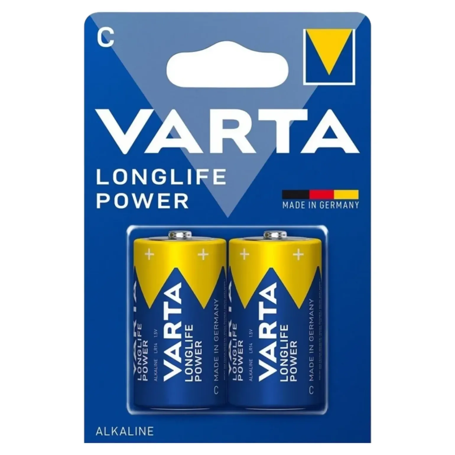 Varta Longlife C Alkaline Batterijen LR14 (10x 2 stuks)