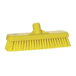 Vikan vloerschrobber hard geel (30cm)