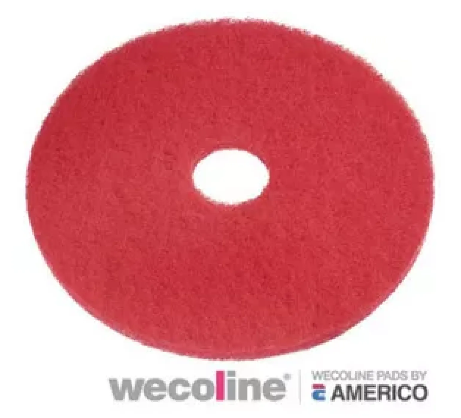Vloerpad rood (5x 17 inch)