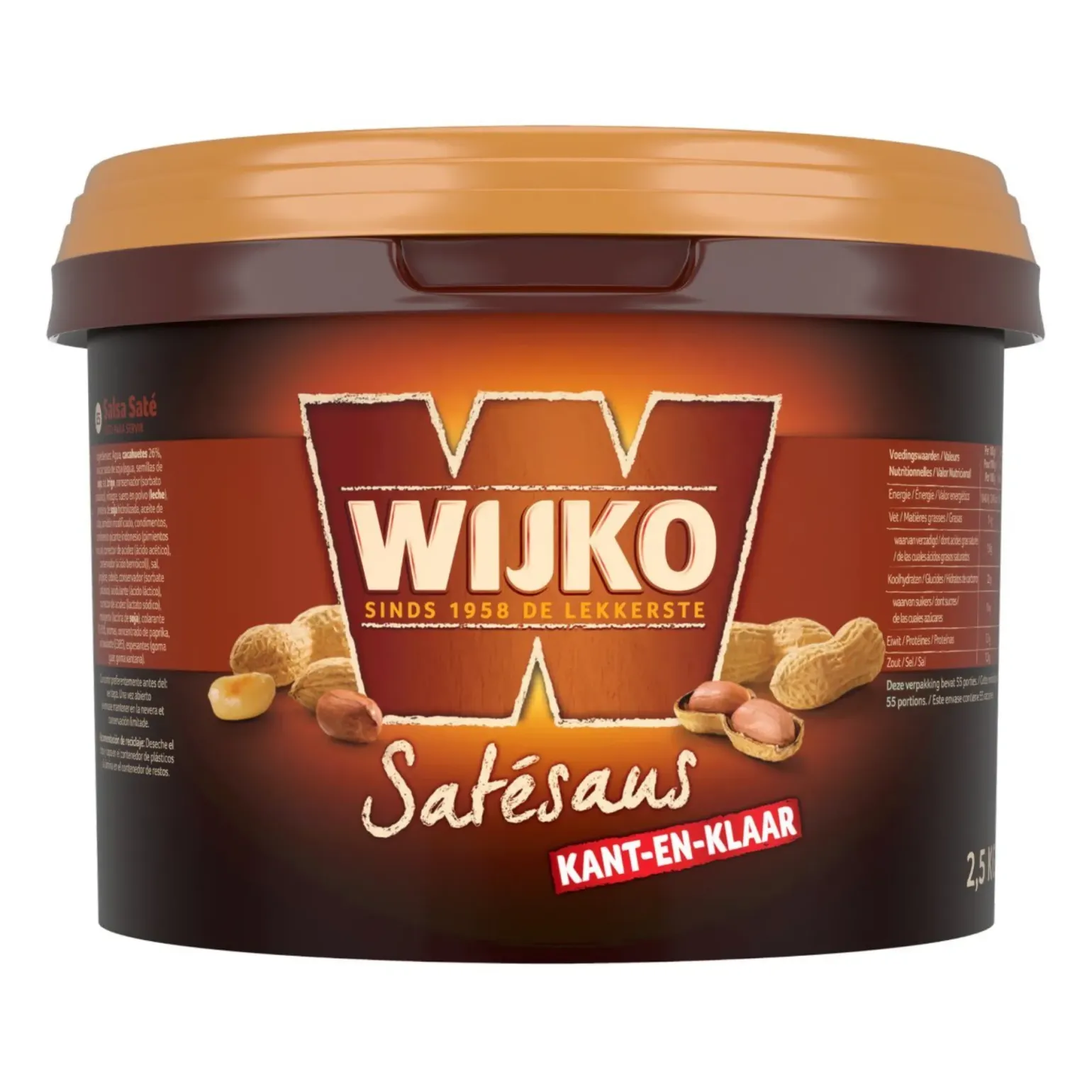 Wijko Satesaus Kant-en-klaar (2,5kg)